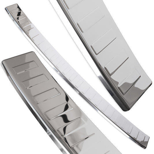 SKODA SUPERB III 3 ESTATE 2015- Rear Bumper Protector Chrome