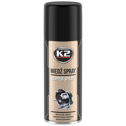 Smar miedziowy K2 MIEDŹ SPRAY 400ml W122