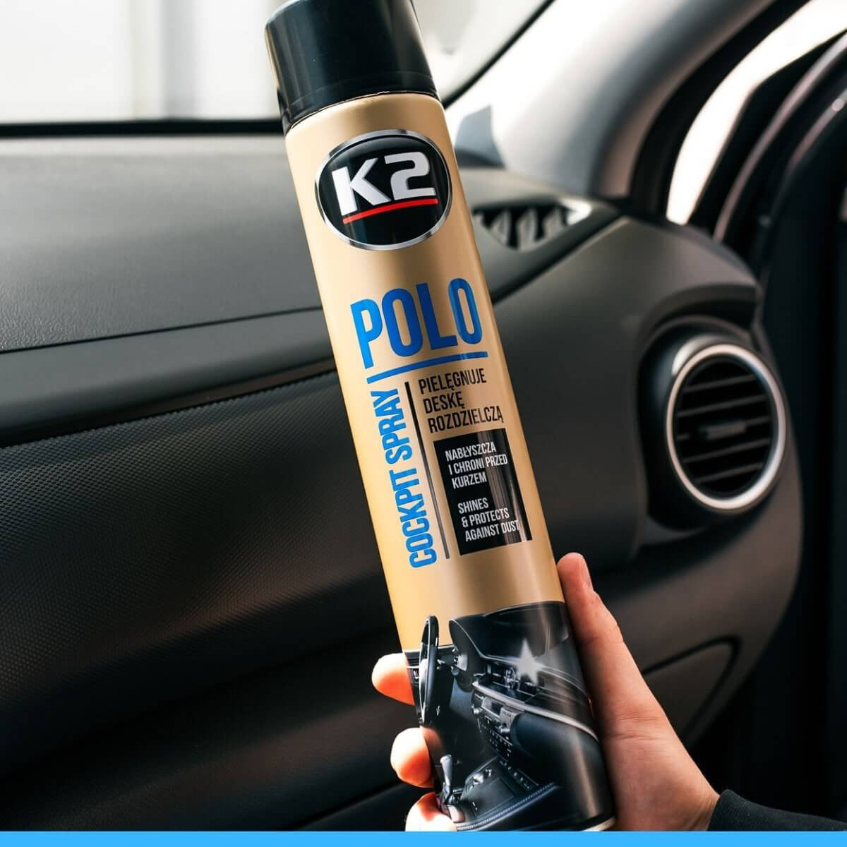Spray do kokpitu K2 POLO COCKPIT LEMON 750ml K407CY0