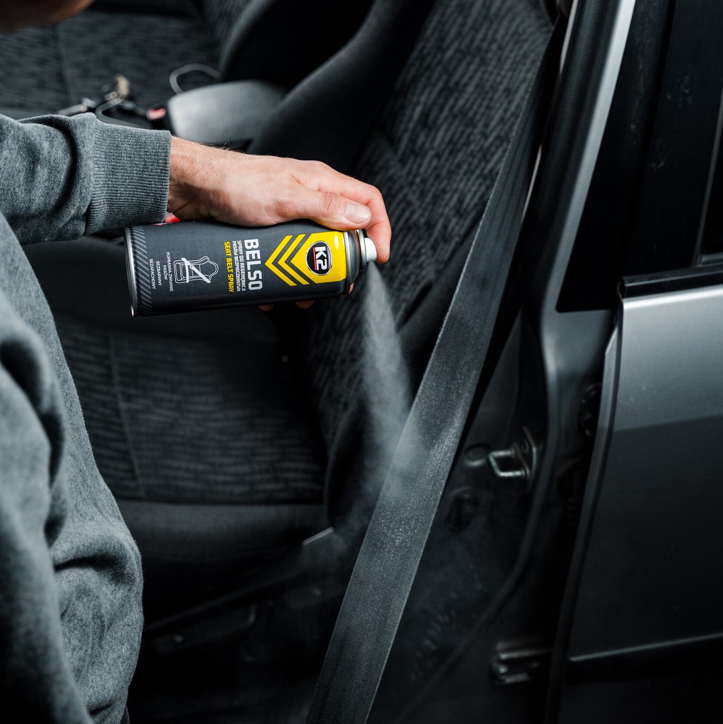Spray do regeneracji pasów bezpieczeństwa K2 BELSO 400ml B433