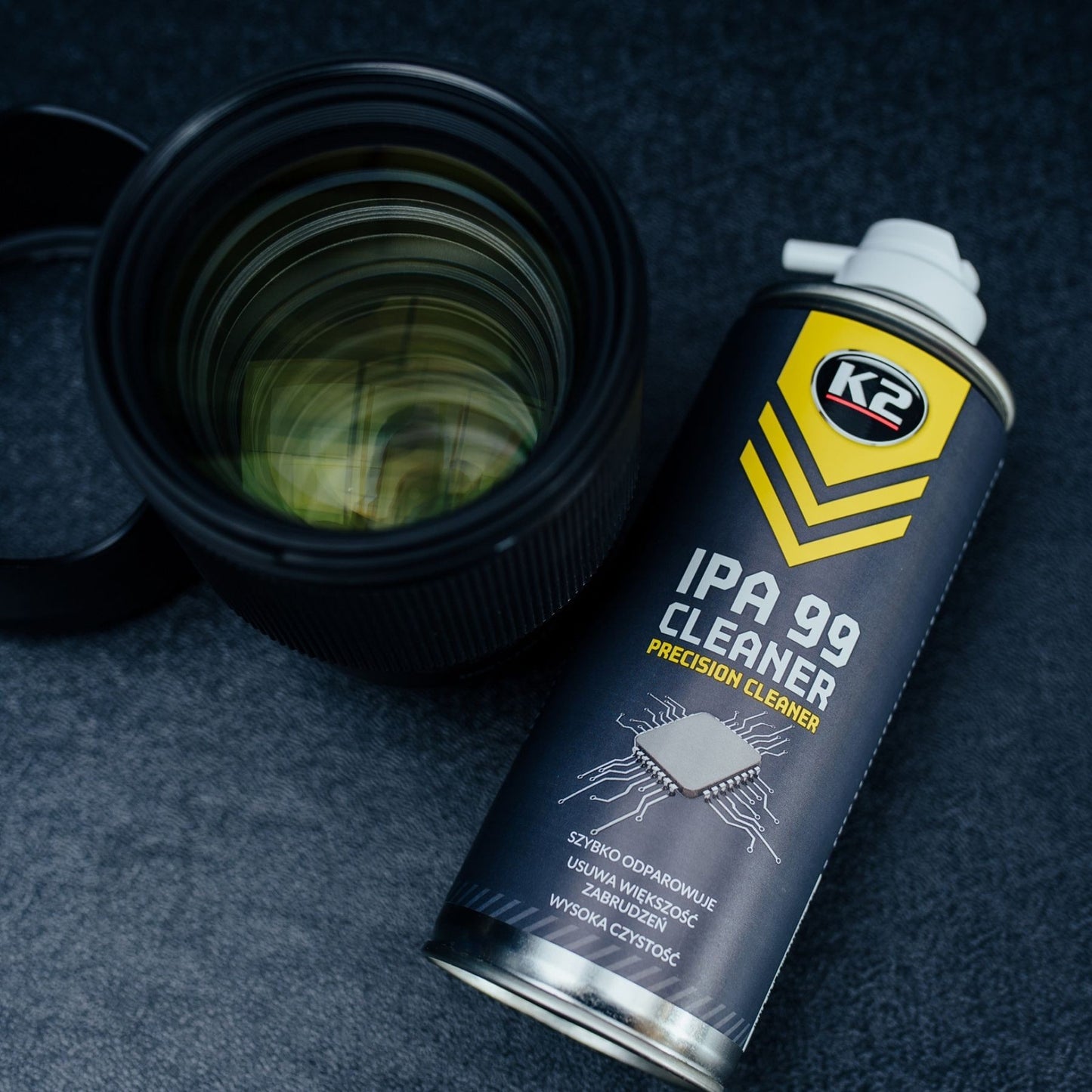 K2 IPA 99 CLEANER ALKOHOL IZOPROPYLOWY SPRAY USUWA TŁUSZCZE OLEJE 150mlB501