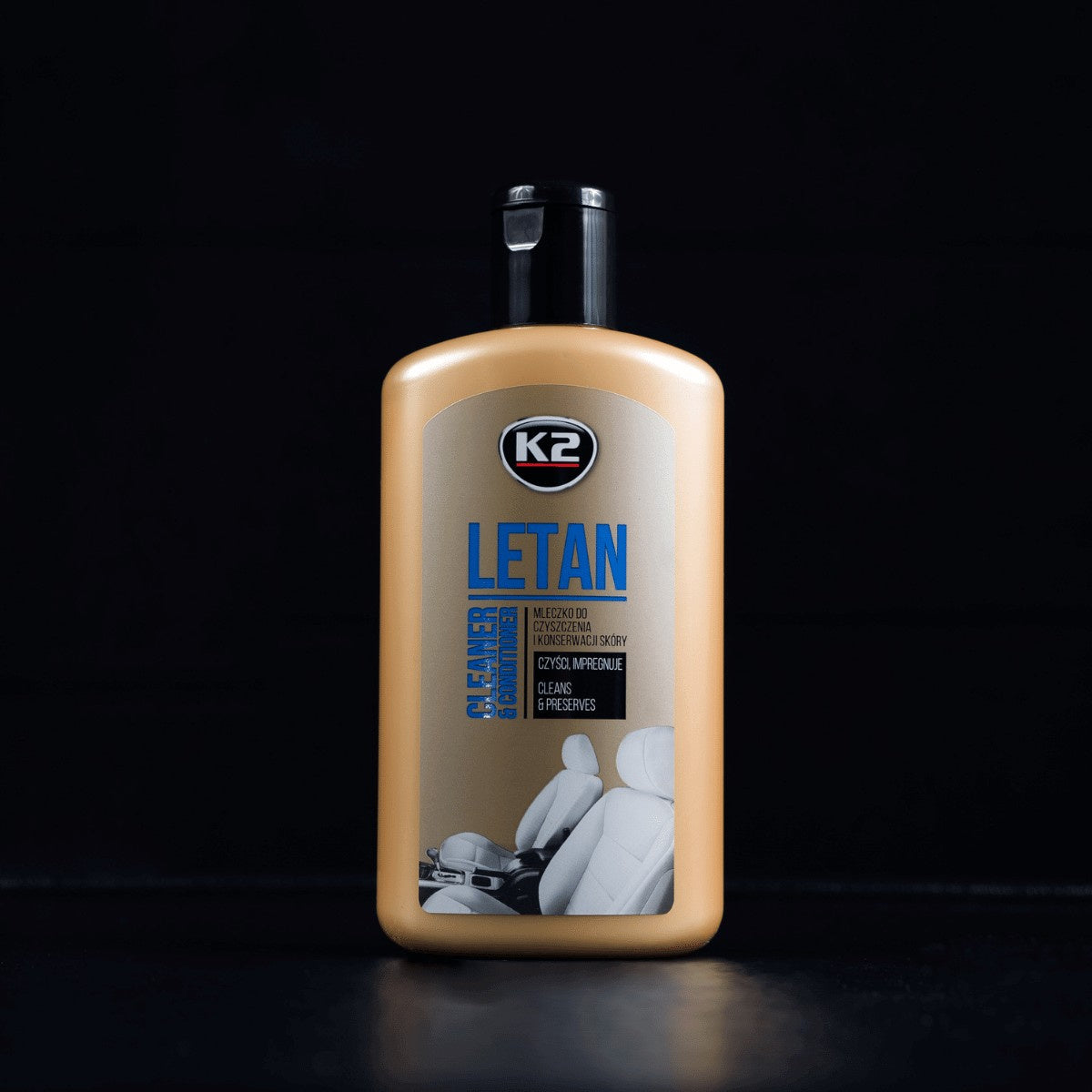 Środek do pielęgnacji skóry w samochodzie K2 LETAN 250ml K202N