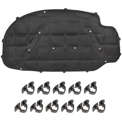 VW Golf V 03-09 Jetta III 05-10 wygłuszenie maski silnika z odpromiennikiem ciepła + 11 SPINEK KPL