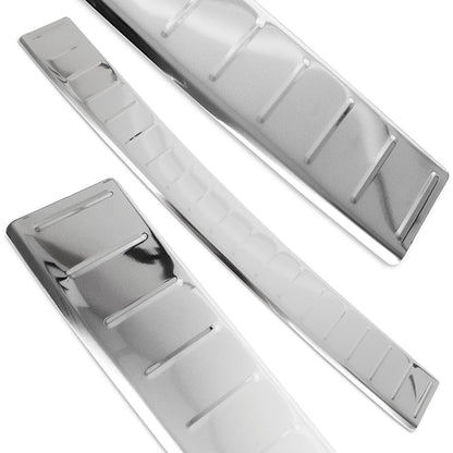 VW T-CROSS 2019- Rear Bumper Protector CHROME