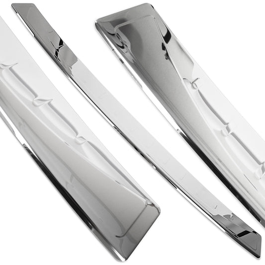VW T6 15-19 Rear Bumper Protector CHROME