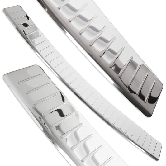 VW TOURAN 3 1T3 10-15 Rear Bumper Protector CHROME