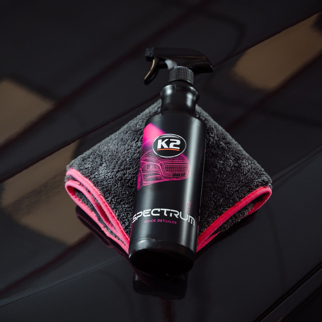 Wosk do karoserii Quick Detailer K2 SPECTRUM PRO 1L D3001