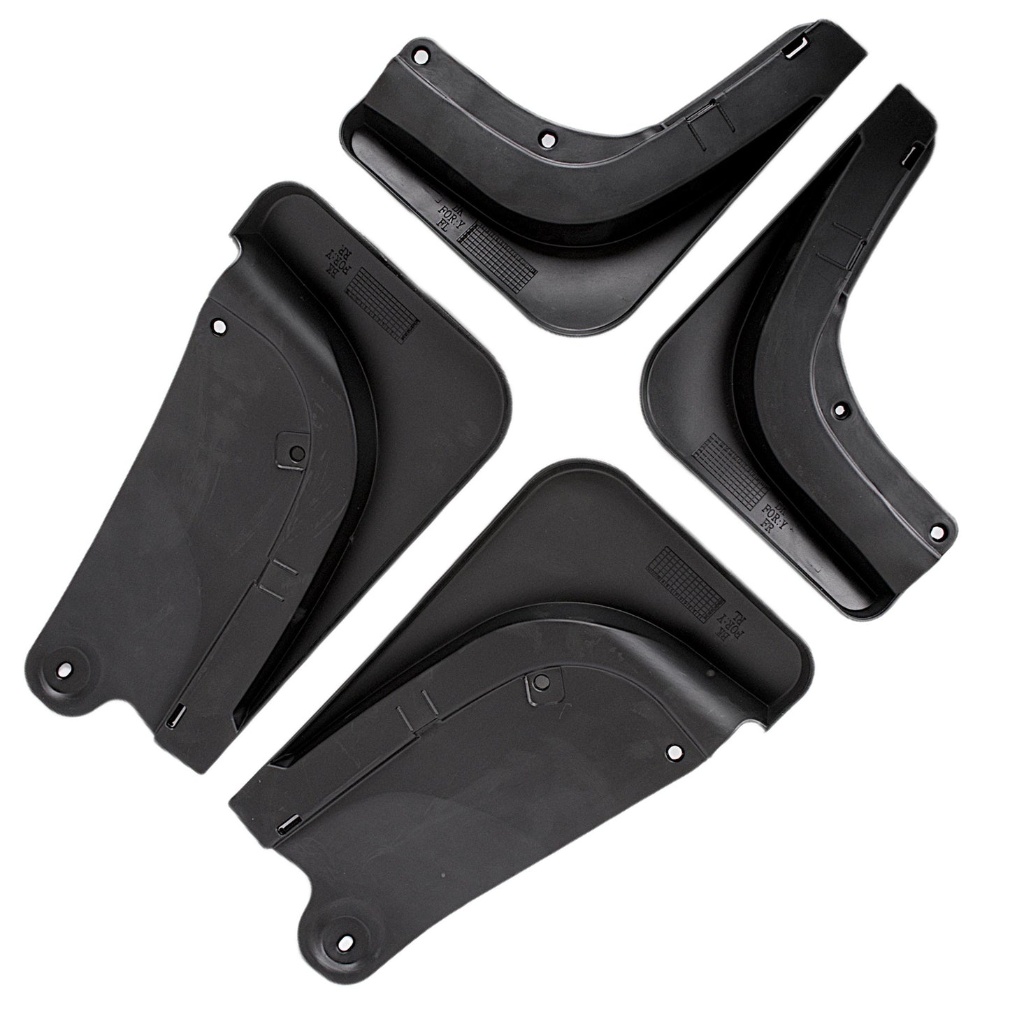 TESLA MODEL Y 2021-2025 chlapacze 4 szt. kpl.