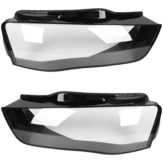 Audi A4 B8 12-15 szkło (klosz) reflektora lewe + prawe 2 szt. KPL