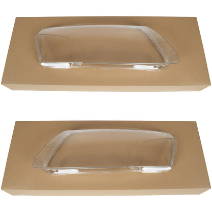 Audi A6 C6 04-11 szkło (klosz) reflektora lewe + prawe 2 szt. KPL