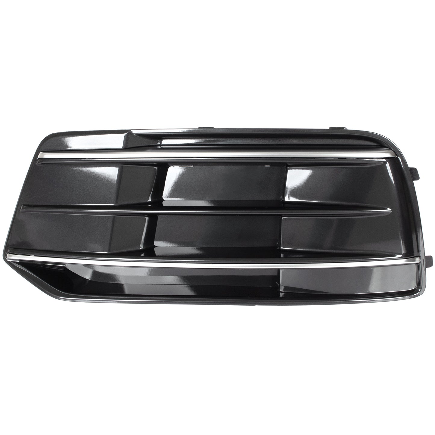 Audi Q5 FY 16-20 BEZ HALOGENÓW atrapka kratka w zderzak przedni CZARNA + SILVER lewa