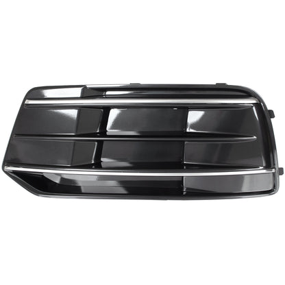 Audi Q5 FY 16-20 BEZ HALOGENÓW atrapka kratka w zderzak przedni CZARNA + SILVER lewa