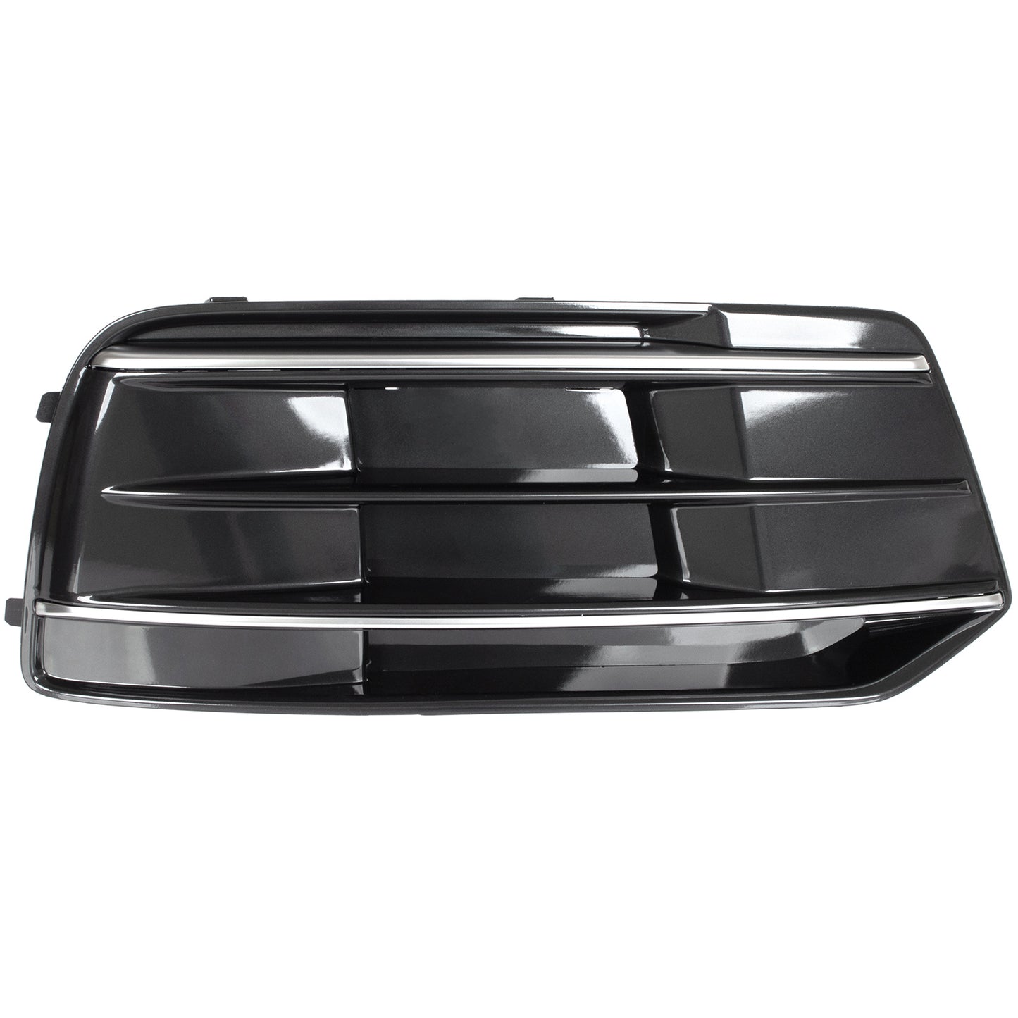 Audi Q5 FY 16-20 BEZ HALOGENÓW atrapka kratka w zderzak przedni CZARNA + SILVER prawa