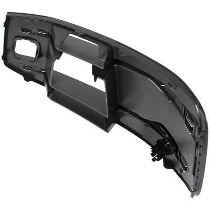 Audi Q7 4M 15-19 atrapka kratka w zderzak przedni CZARNA + SILVER prawa