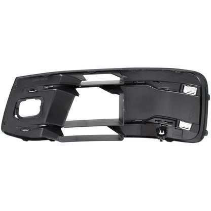 Audi Q7 4M 15-19 atrapka kratka w zderzak przedni CZARNA + SILVER prawa