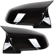 BMW 1 F20 F21 12-16 calotta specchietto NERO LUCIDO sinistro + destro set 2 pezzi