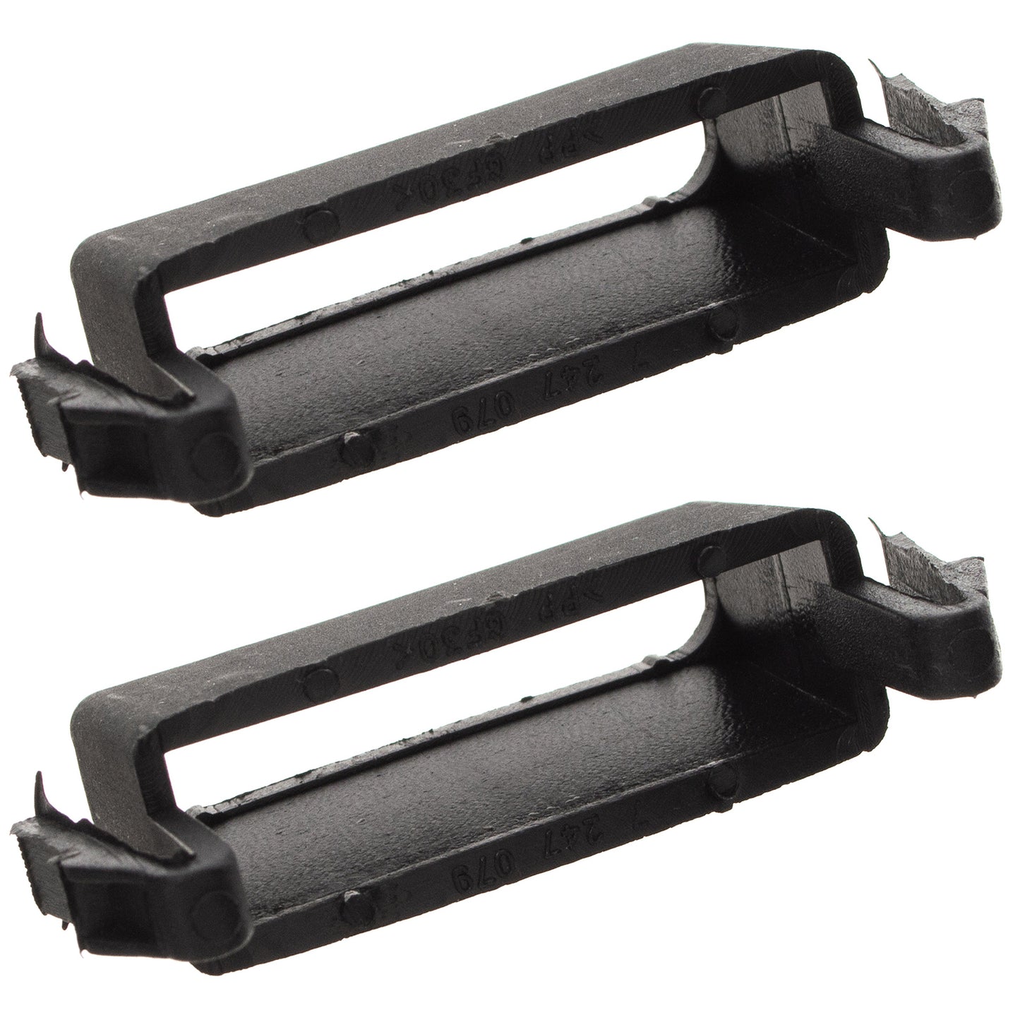 BMW 1 F20 F21 2x zaczep + 2x zabezpieczenie zaczepu maski pokrywy silnika 4 szt. KPL