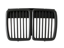 BMW 3 E30 82-94 atrapy między reflektory (nerki) lewa + prawa kpl. BLACK MAT