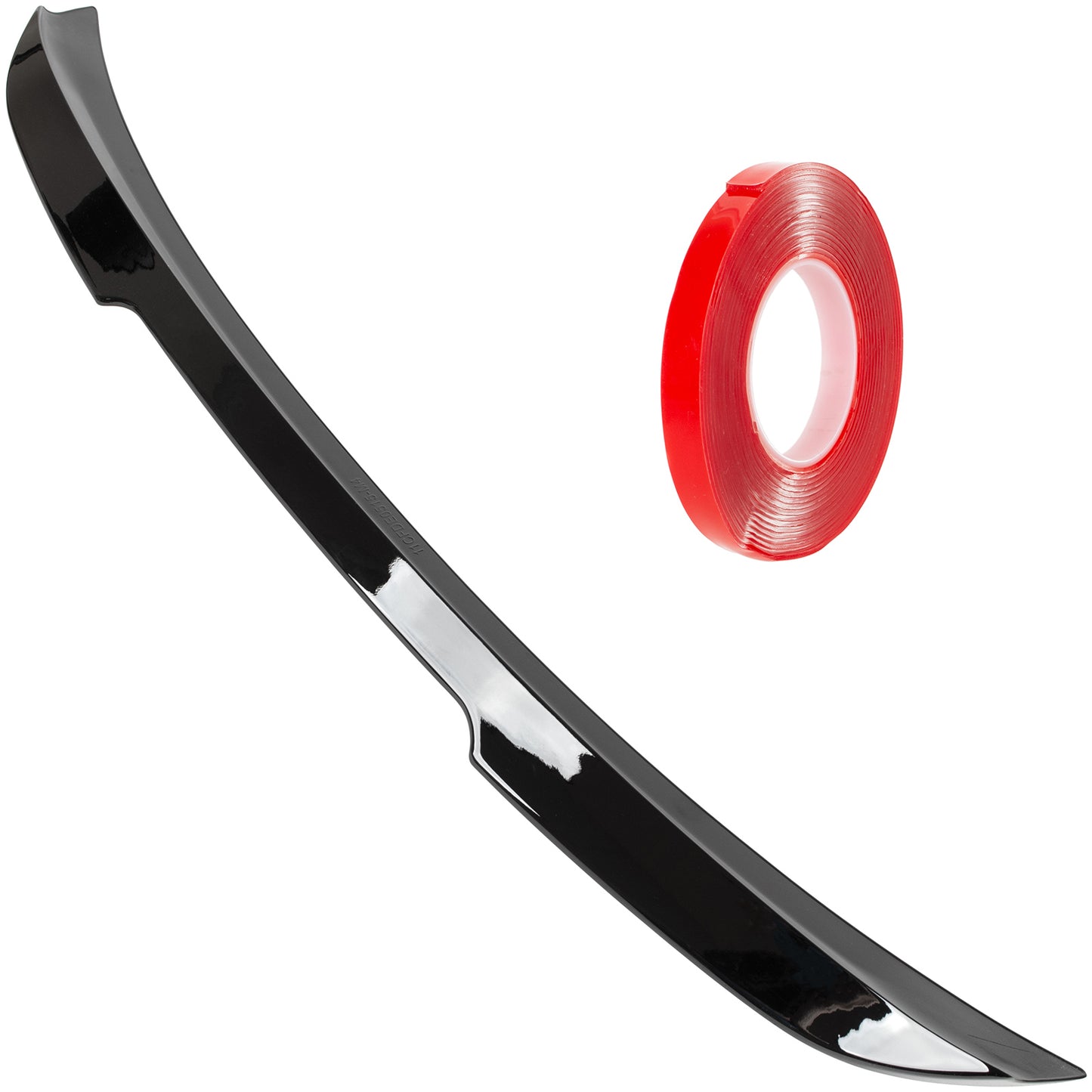 BMW 5 E60 04-11 spoiler tylny dachowy - lotka na klapę bagażnika GLOSSY BLACK M4