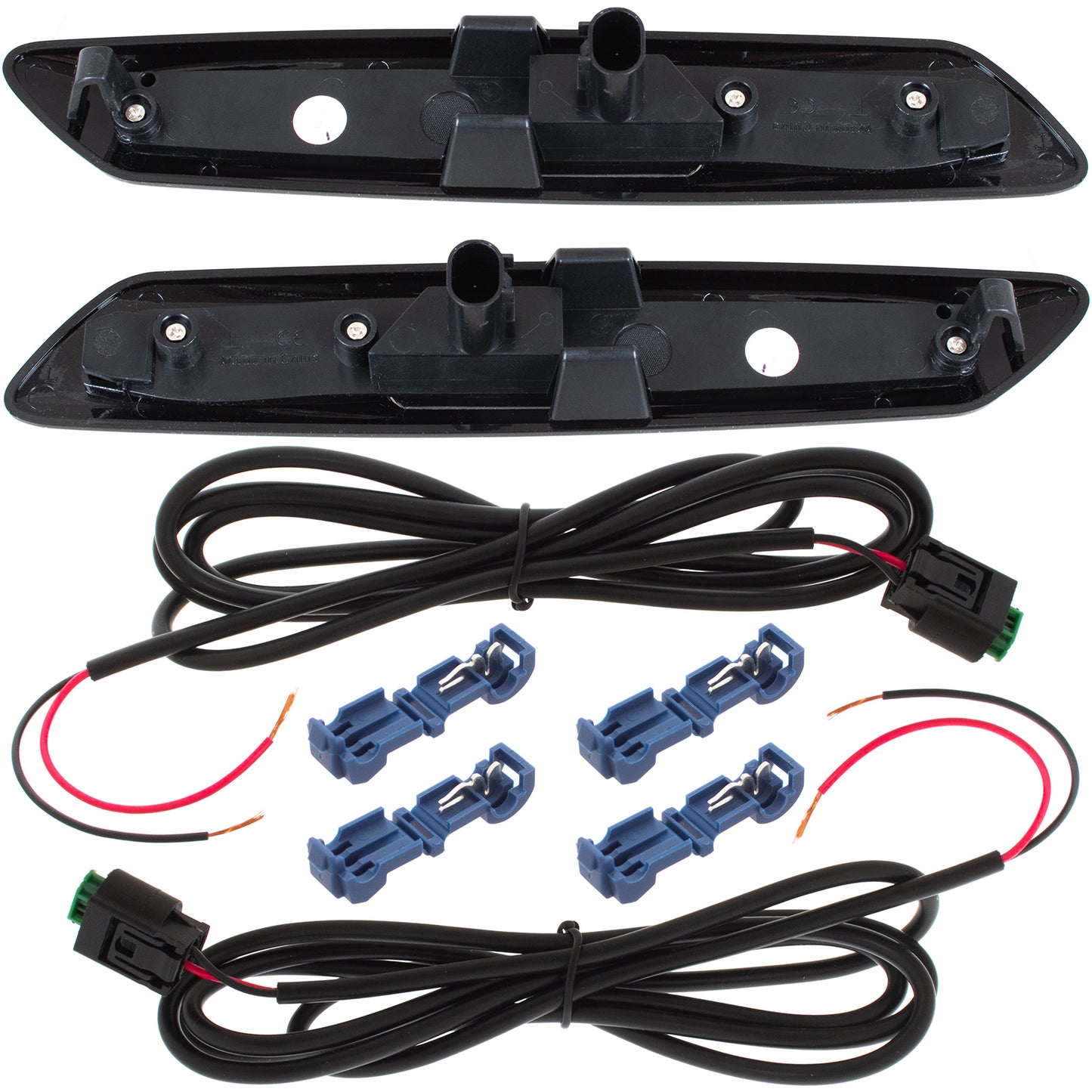 BMW 5 E60 E61 03-10 Indicatore di direzione laterale a LED SMOKED DYNAMIC 2 pezzi SET