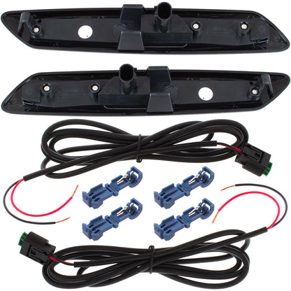 BMW 5 F07 F10 F11 09-17 Indicatore di direzione laterale a LED SMOKED DYNAMIC 2 pezzi SET