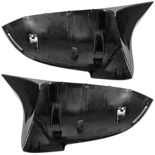 BMW 5 F07 F10 F11 13-17 calotta specchietto NERO LUCIDO sinistro + destro set 2 pezzi