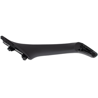 BMW 5 F10 F11 09-17 uchwyt wewnętrzny CZARNY drzwi przednich lewych 1-otwór + uchwyt wewnętrzny CZARNA SKÓRA drzwi przednich prawych 2 szt. KPL