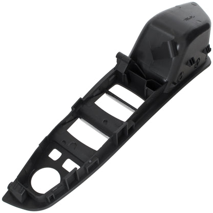 BMW 5 F10 F11 09-17 uchwyt wewnętrzny CZARNY drzwi przednich lewych 2-otwory + uchwyt wewnętrzny CZARNA SKÓRA drzwi przednich prawych 2 szt. KPL