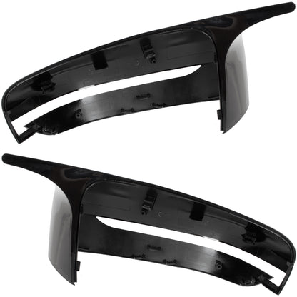 BMW 5 G30 G31 16-23 calotta specchietto NERO LUCIDO sinistro + destro 2 pezzi SET