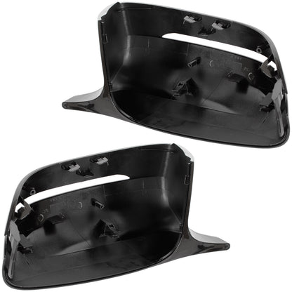 BMW 5 G30 G31 16-23 nakładka lusterka BLACK GLOSSY lewa + prawa 2 szt. KPL