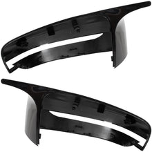 BMW 7 G11 G12 15-23 calotta specchietto NERO LUCIDO sinistro + destro 2 pezzi SET