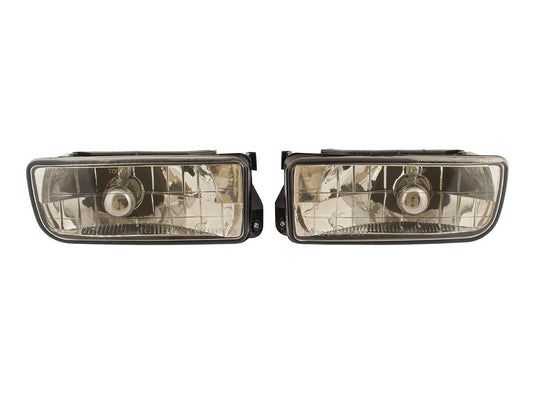 BMW E36 seria 3 90-98 halogeny clear tuning DYMIONE komplet (2szt) lewa+ prawa