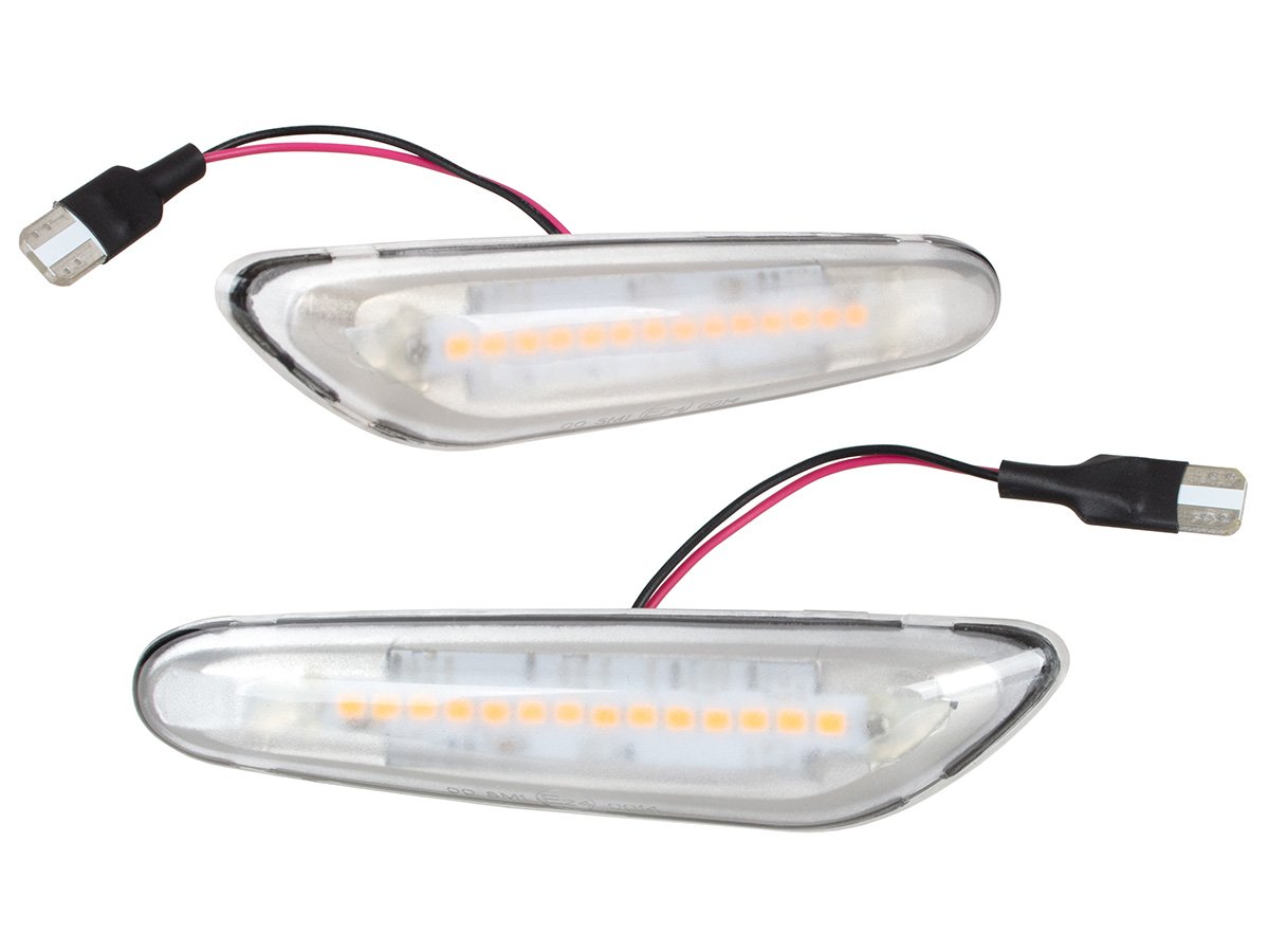 BMW X3 E83 kierunkowskaz boczny LED BIAŁY DYNAMICZNY 2 szt. KPL