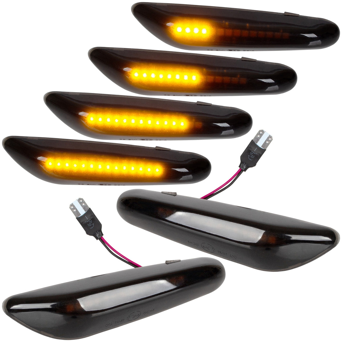 BMW X3 E83 kierunkowskaz boczny LED DYMIONY DYNAMICZNY 2 szt. KPL