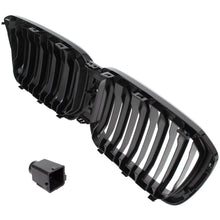 BMW X3 G01 FL 2021- atrapa między reflektory (nerki) BLACK GLOSSY DOUBLE BAR + ZAŚLEPKA