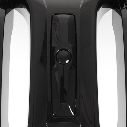 BMW X4 G02 FL 2021- atrapa między reflektory (nerki) BLACK GLOSSY DOUBLE BAR + ZAŚLEPKA