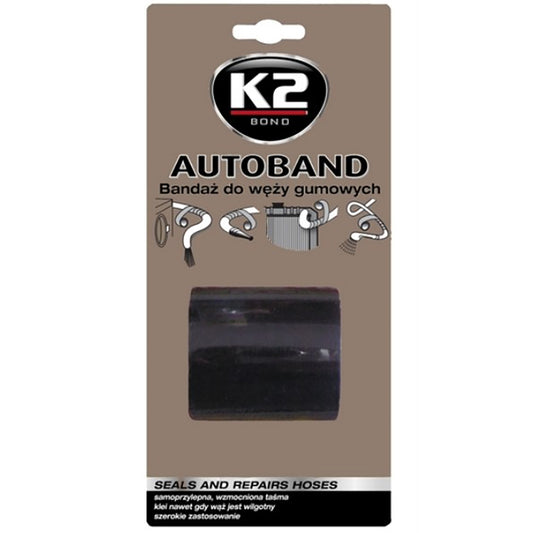 Bandaż do węży gumowych K2 AUTOBAND 5cm x 3m B3000
