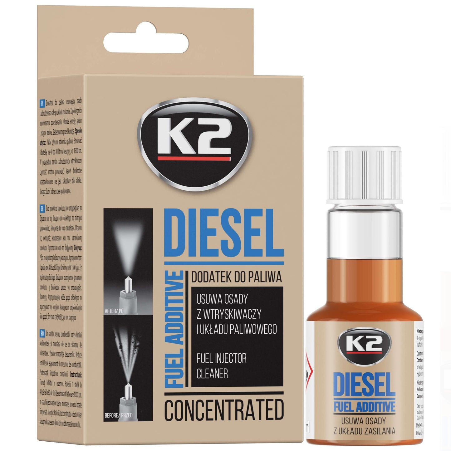 Dodatek do paliwa K2 DIESEL 50ml T312