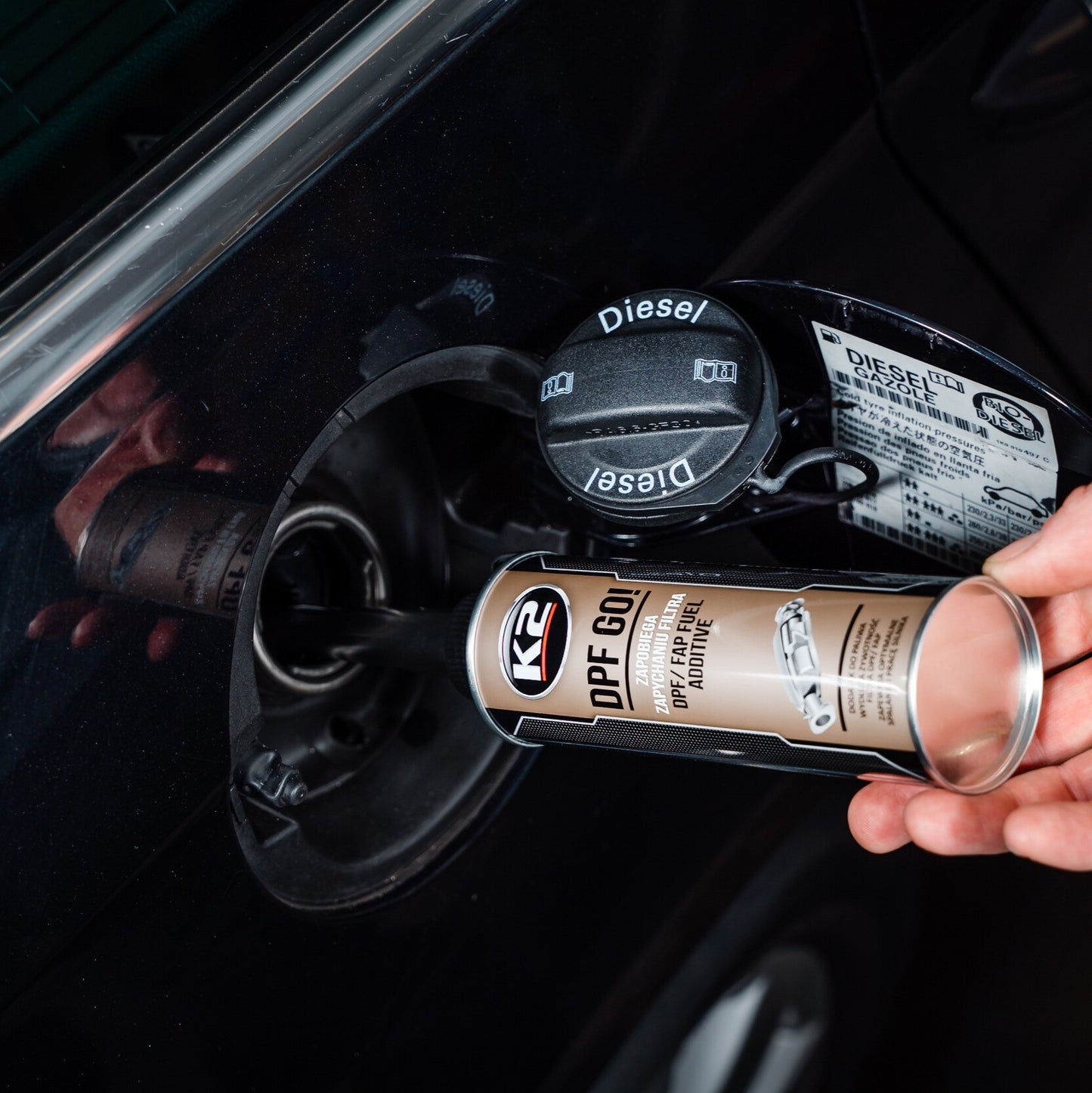 Dodatek do paliwa K2 DPF GO! 250ml T319