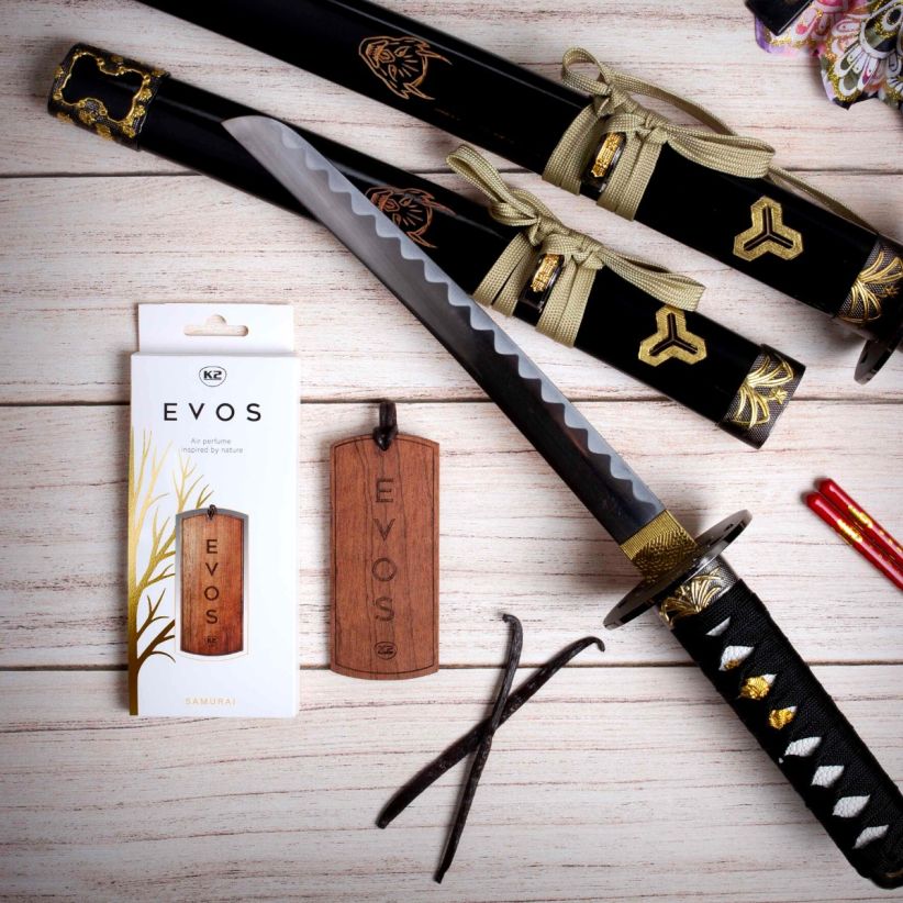 Drewniana Zawieszka Zapachowa K2 EVOS SAMURAI V032