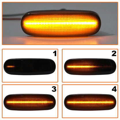 Fiat Doblo Fiorino Grande Punto Idea Linea Multipla kierunkowskaz boczny LED DYMIONY DYNAMICZNY 2 szt. KPL