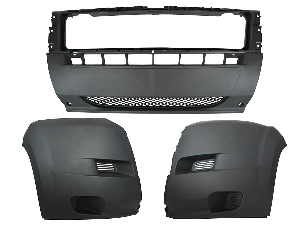 Fiat Ducato 06-14 zderzak przedni 3 szt. KPL