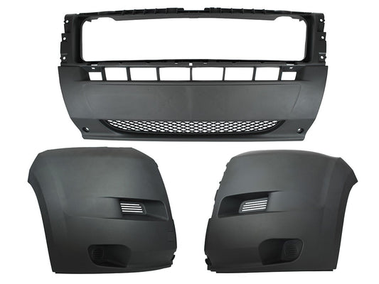 Fiat Ducato 06-14 zderzak przedni 3 szt. KPL