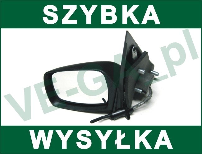 Ford Mondeo 93-00 lusterko manualne zewnętrzne lewe