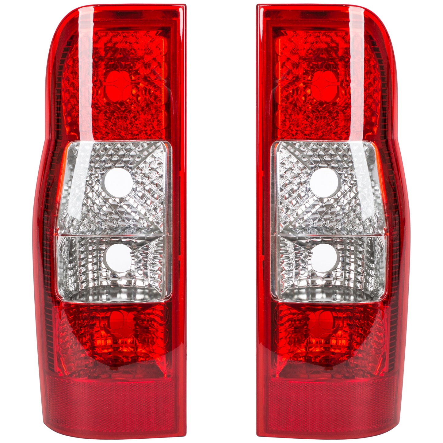 Ford Transit Mk6 00-06 lampa tylna z białym kierunkowskazem lewa + prawa 2 szt. KPL