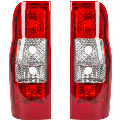 Ford Transit Mk6 00-06 lampa tylna z białym kierunkowskazem lewa + prawa 2 szt. KPL