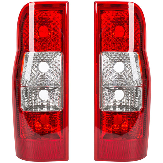 Ford Transit Mk6 00-06 lampa tylna z białym kierunkowskazem lewa + prawa 2 szt. KPL