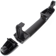 Hyundai i20 08-15 klamka zewnętrzna przednia CZARNA BEZ OTWORU prawa
