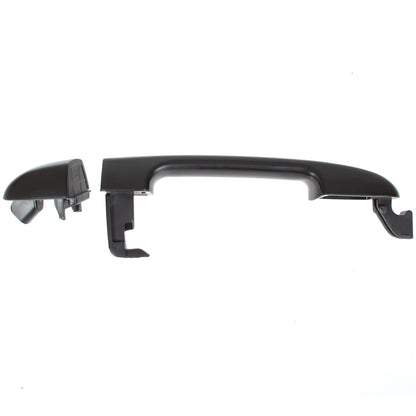 Hyundai i20 08-15 klamka zewnętrzna przednia CZARNA BEZ OTWORU prawa