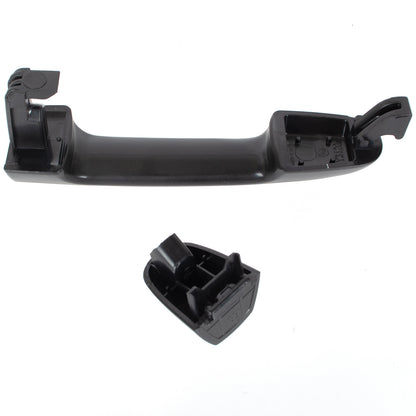 Hyundai i20 08-15 klamka zewnętrzna przednia CZARNA BEZ OTWORU prawa